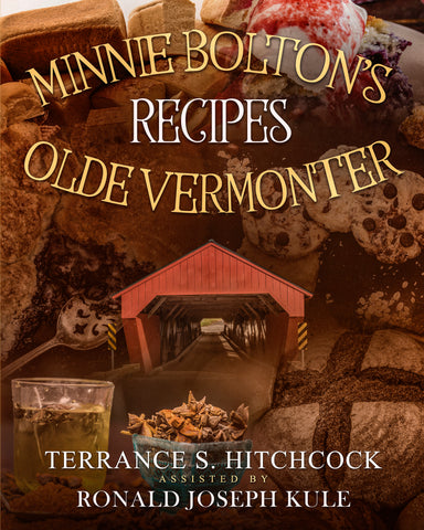 Minnie Bolton's Olde Vermonter Recipes eBook - immediate download on purchase